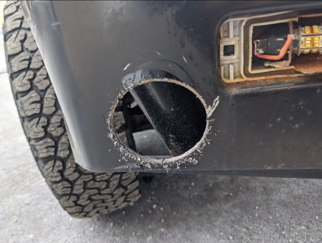 Customer photo review of 9/16 inch - 2-15/16 inch. Carbide Shallow Hole Saw for Hard Metal