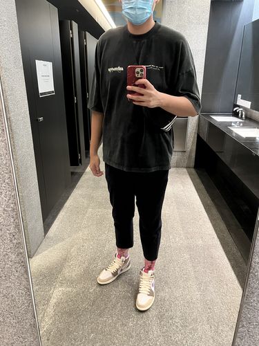 Customer photo review of 'Demons' Stonewash Tee V2