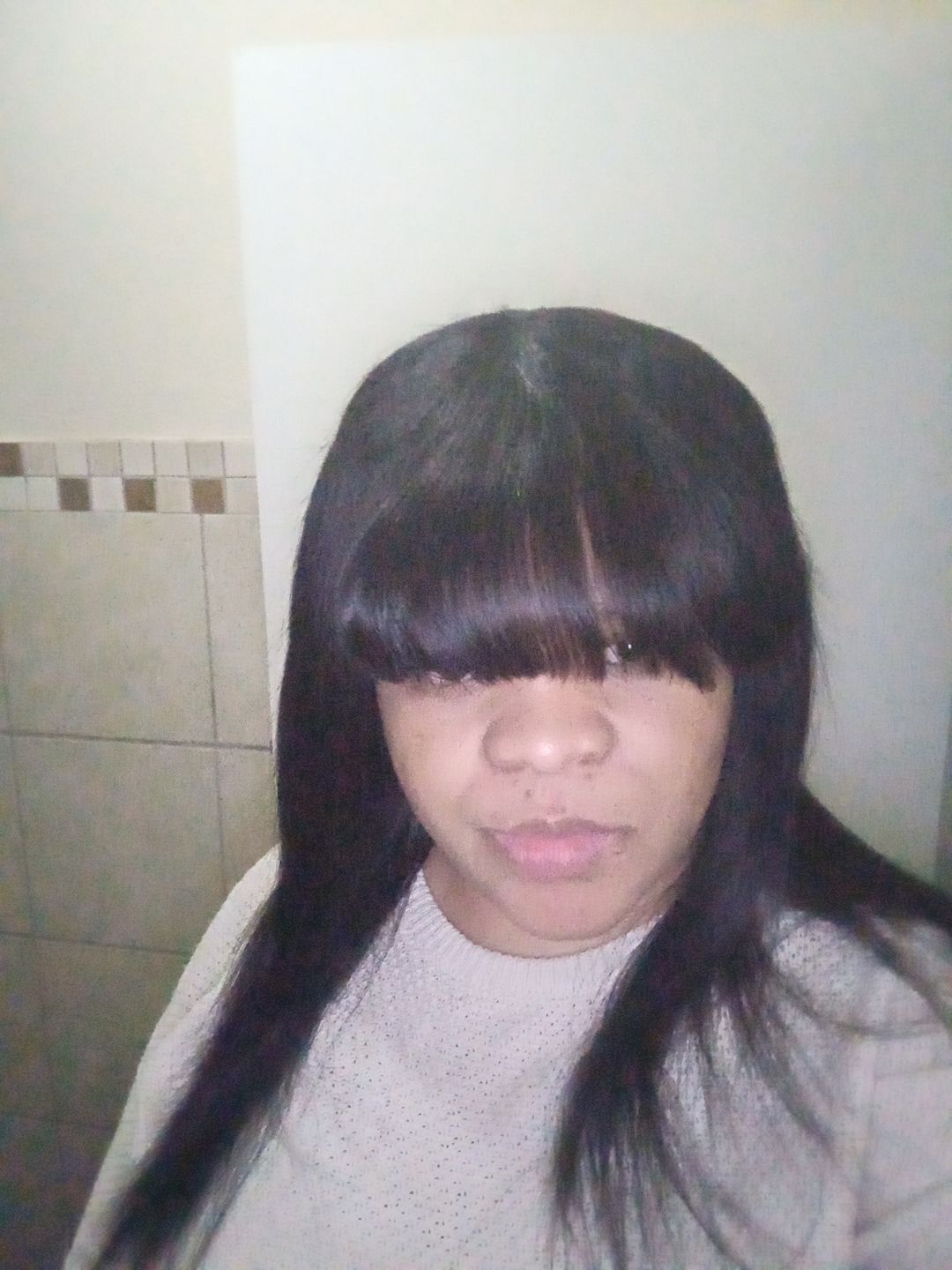Customer photo review of Brazilian Fringe 16"