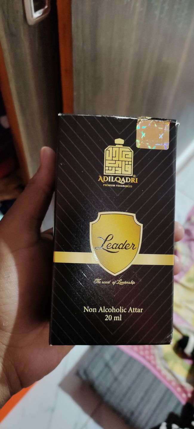 Customer photo review of Leader Luxury Attar Perfume