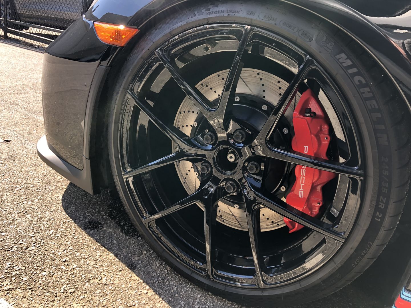 Customer photo review of Bronze Bomber Non-Acid Wheel Cleaner (32oz)