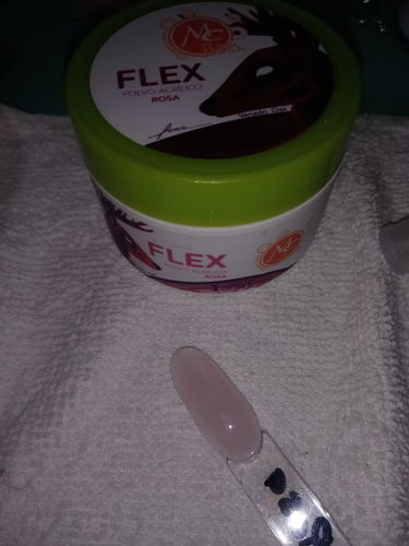 Customer photo review of Acrílico Rosa 1 oz MC Nails