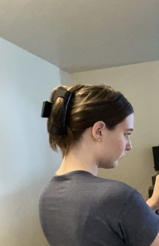 Customer photo review of XL Dreamy Claw Clip