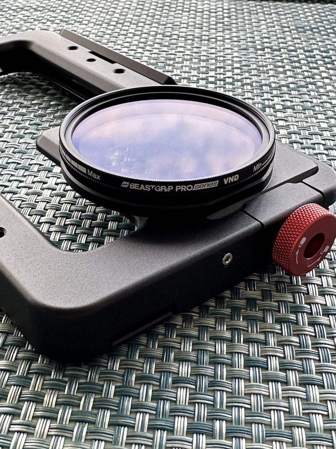 Customer photo review of Beastgrip Pro Series Variable ND Filter