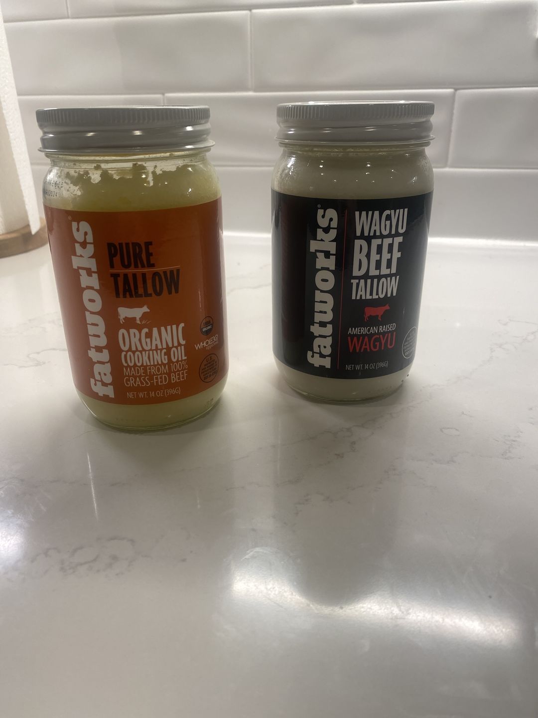 Customer photo review of American Wagyu Tallow 14 oz