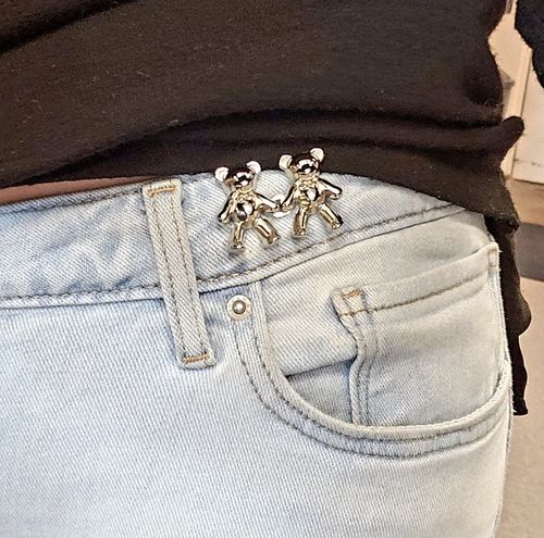 Customer photo review of Faisly™ - Bear Clip