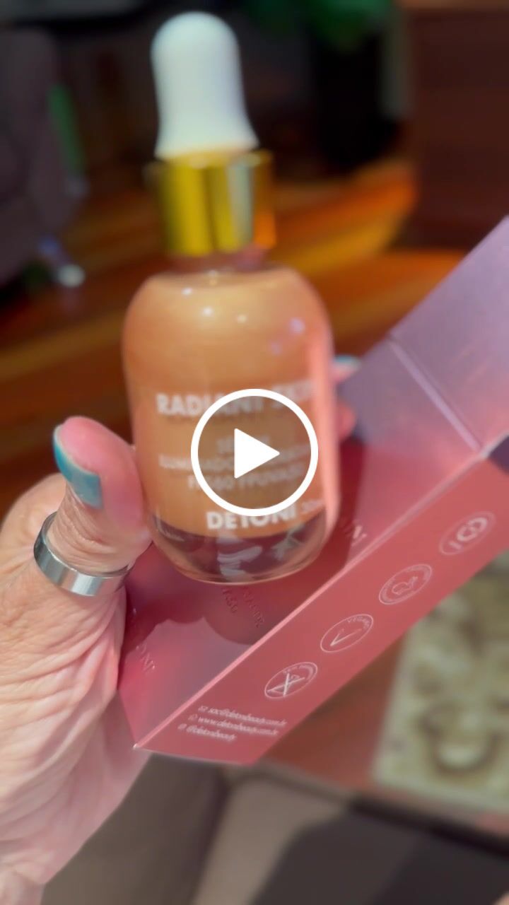Customer video review of RADIANT SKIN - BRONZE DROPS