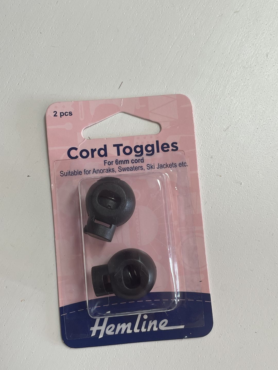 Customer photo review of Hemline Cord Toggles