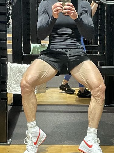 Customer photo review of Quads of the Gods - Lift Shorts - Black / Gold