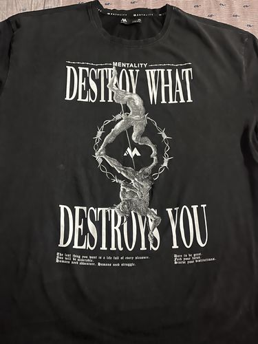 Customer photo review of RANDOM TEE - $8.88 [do not order more than 1, you will receive a duplicate]