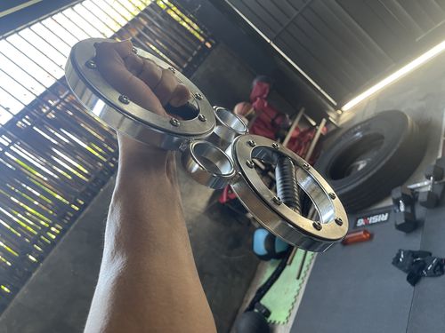 Customer photo review of Multi-Functional Speed Spinner - (8 LB) Speedbag Forearm Trainer