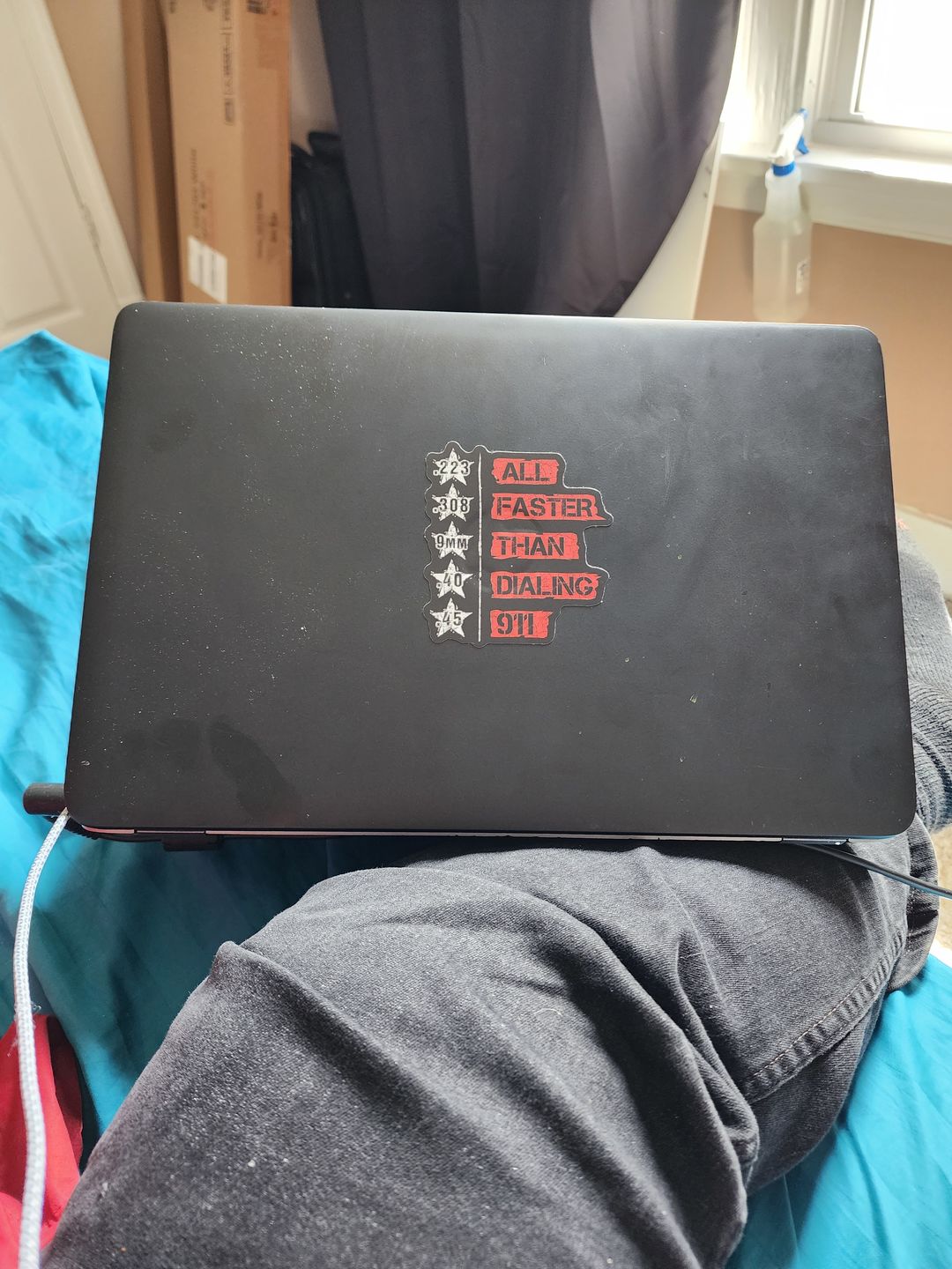 Customer photo review of All Faster than 911 Decal