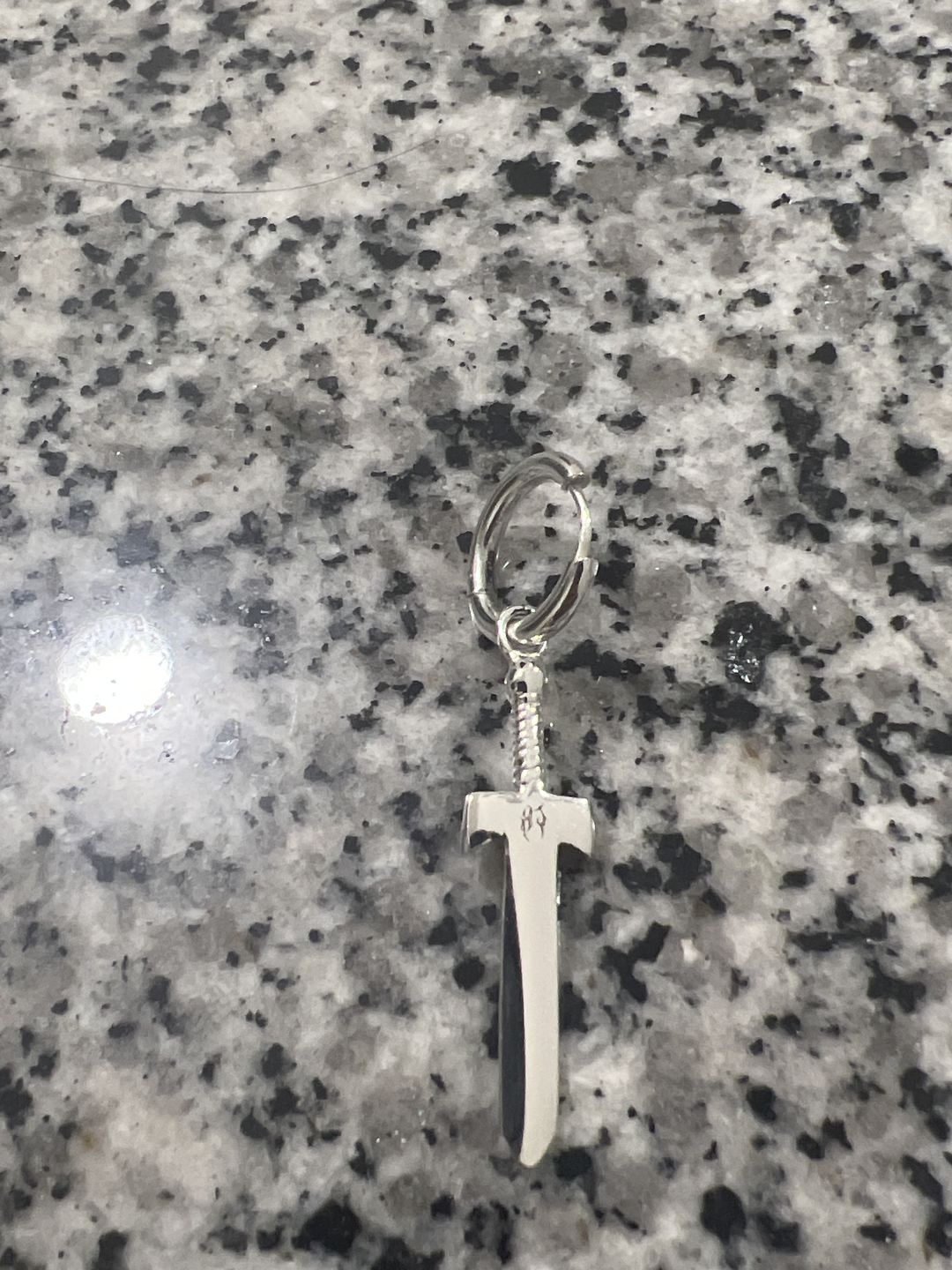 Customer photo review of SWORD EARRING