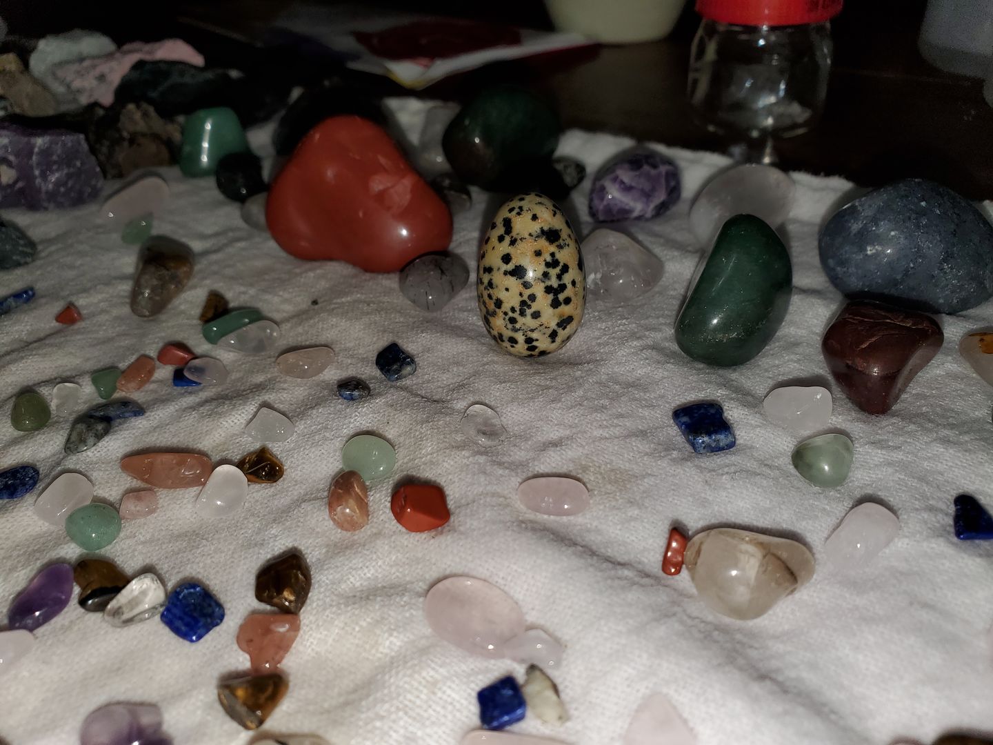 Customer photo review of Scoop of Tumbled Stones