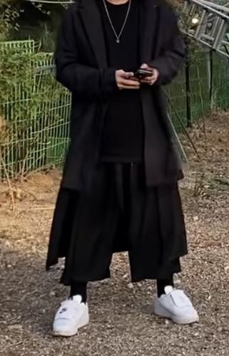 Customer photo review of Loose Wide-leg Cropped Culottes