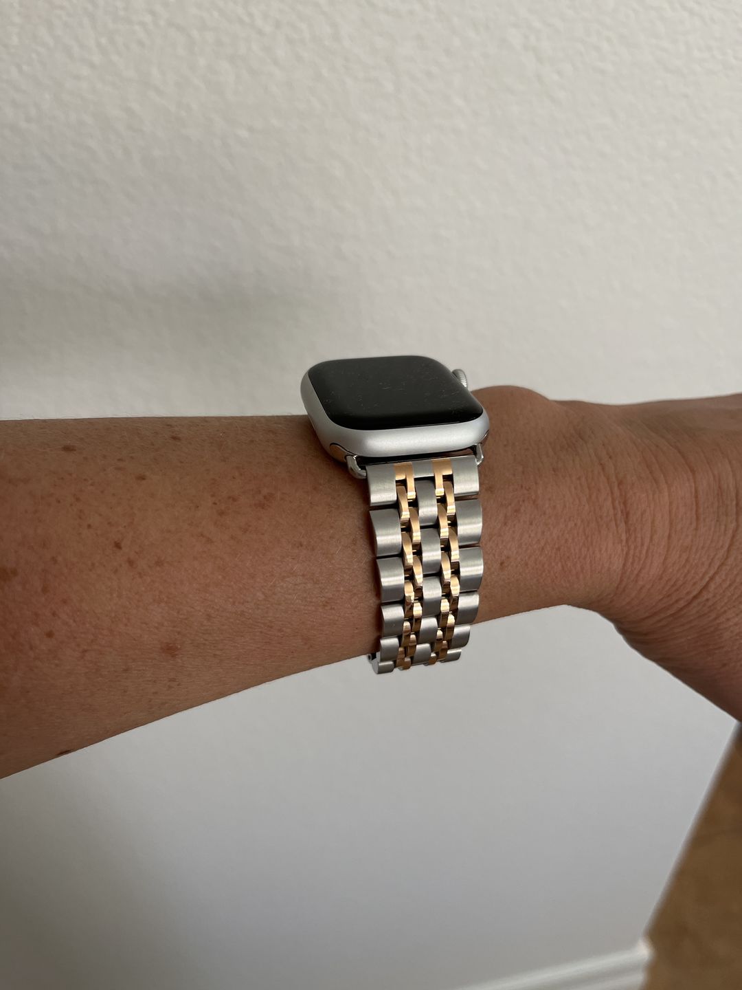 Customer photo review of Themis Stainless Band