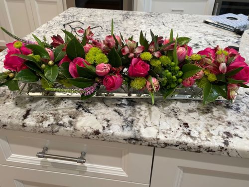 Customer photo review of Leddi™ Leaves - Klar Akryl Blomstervase