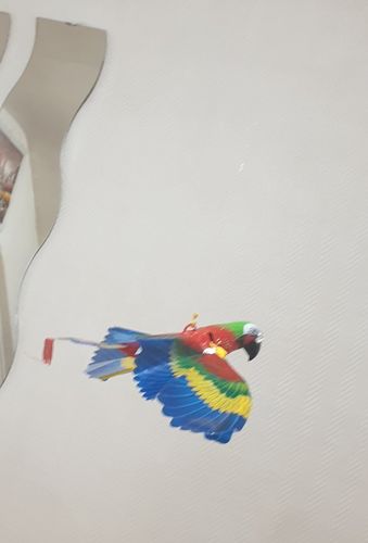 Customer photo review of Interaktiv simulation hængende fuglelegetøj