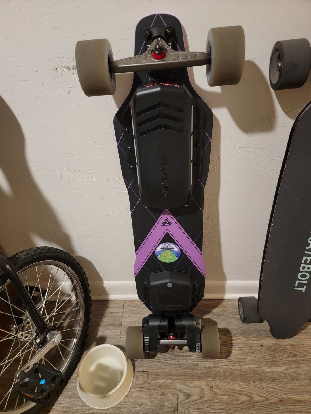 Customer photo review of Venom Bushings Barrel & Cone Shape for Backfire Longboards