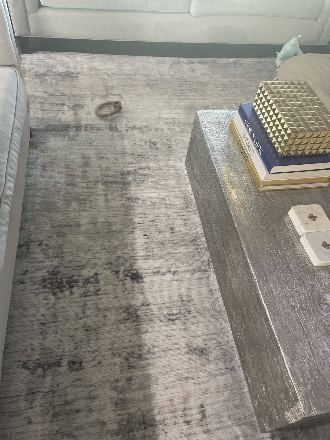 Customer photo review of Abstract Evalina Grey Rug