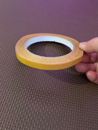 Customer photo review of Stærkt selvklæbende dobbeltsidet gazefibernettap/etilbehør