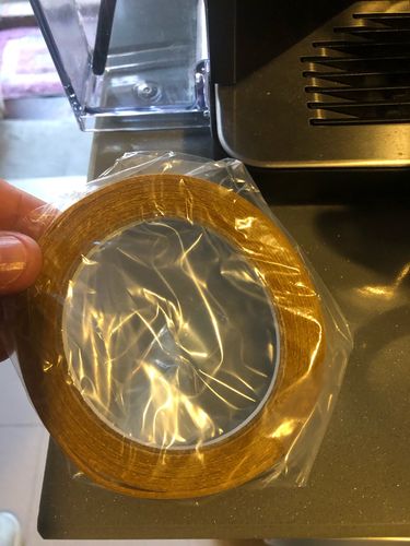 Customer photo review of Stærkt selvklæbende dobbeltsidet gazefibernettap/etilbehør