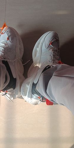 Customer photo review of Singalmaha White Chunky Sole Designer Premium Sneakers
