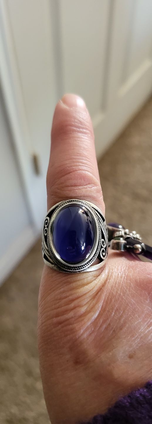 Customer photo review of New-Age Mood Ring