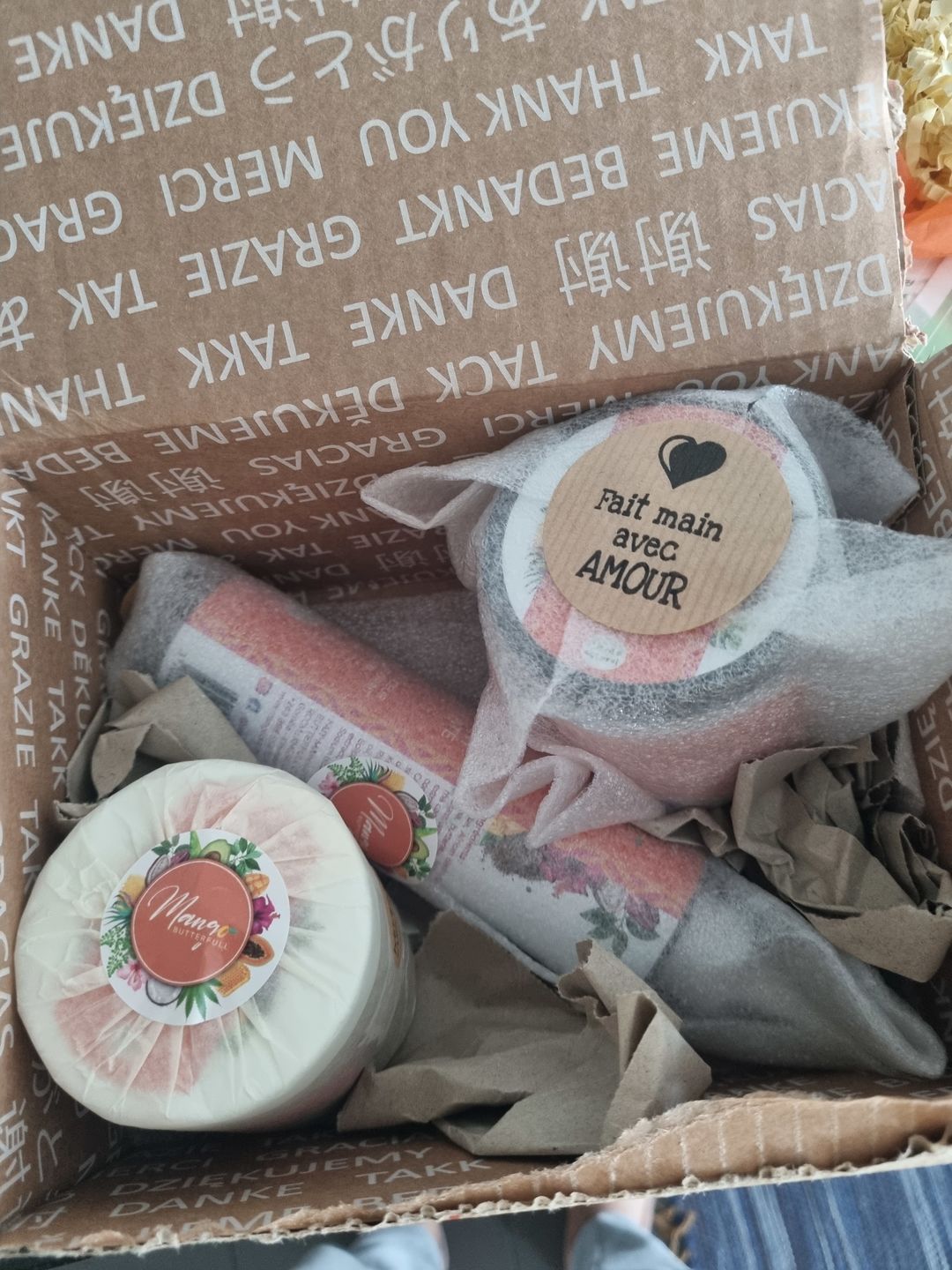 Customer photo review of Pack Routine MANGO AFRIKA -  3 produits
