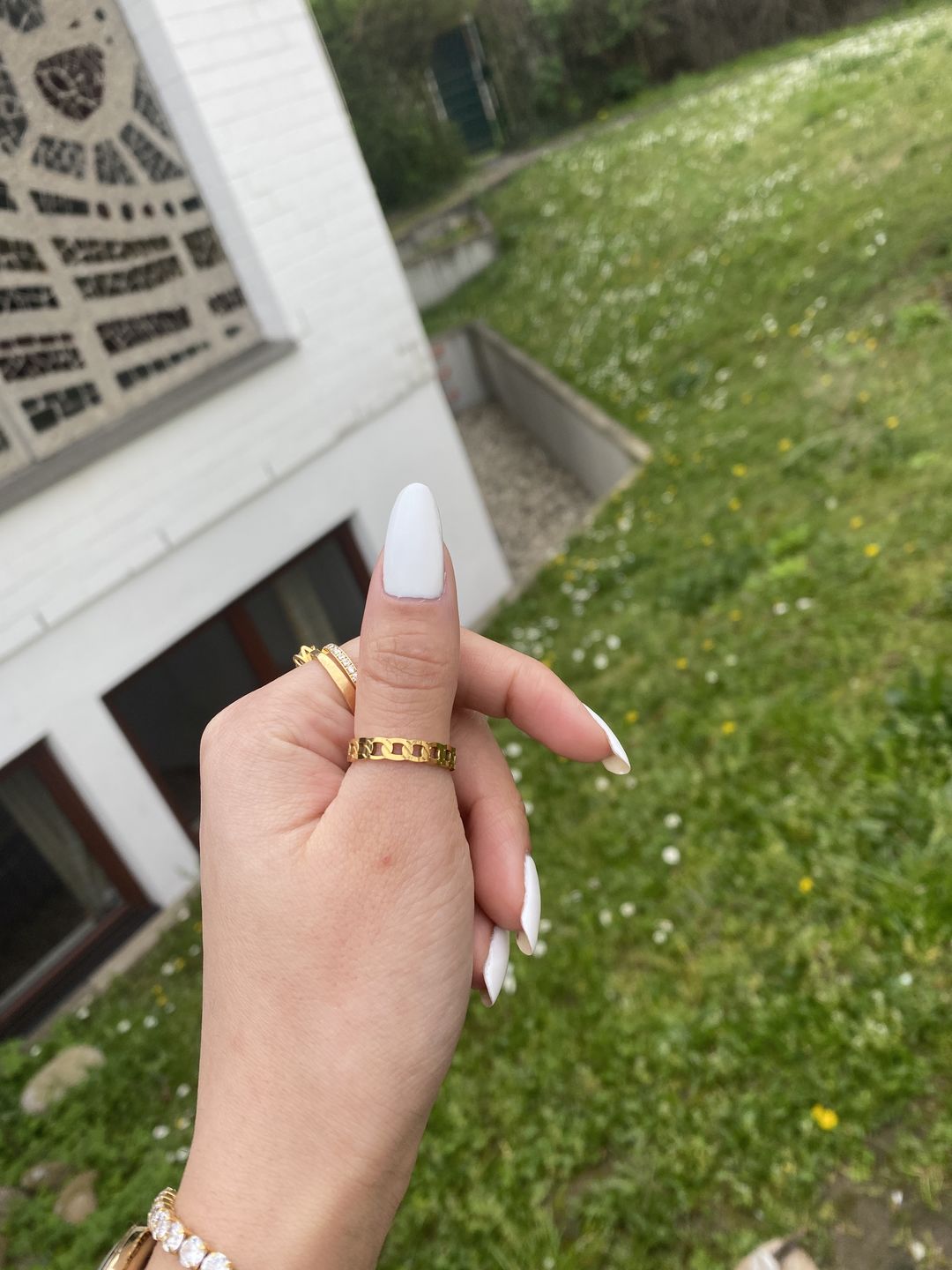 Customer photo review of Chain Ring | 18K vergoldet