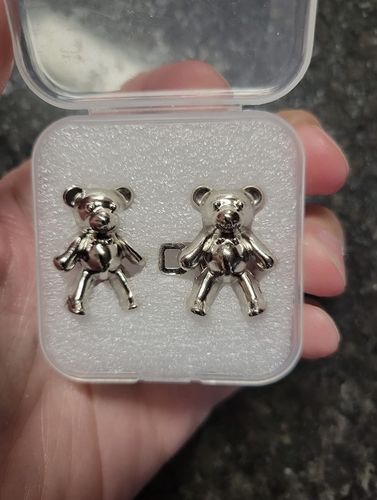 Customer photo review of Faisly™ - Bear Clip