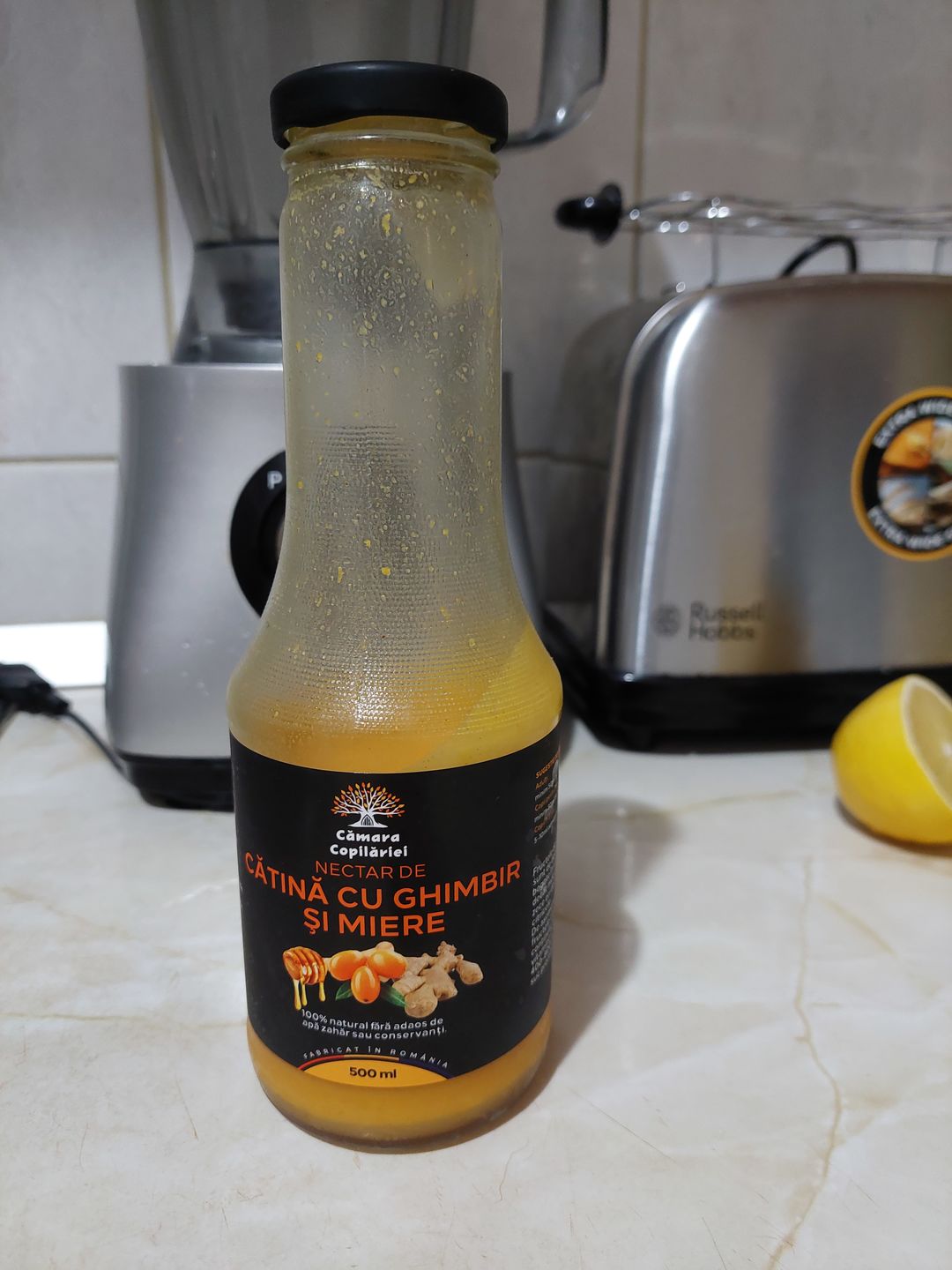 Customer photo review of Nectar de Cătină cu Miere și Ghimbir - 500ml