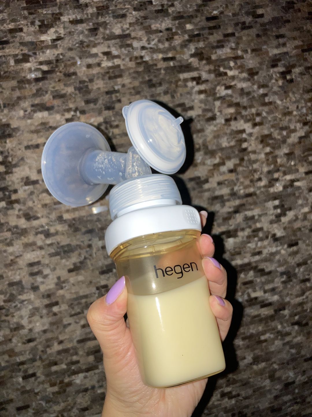 Customer photo review of Hegen PCTO™ Wide Neck Adapter, 2-Pack