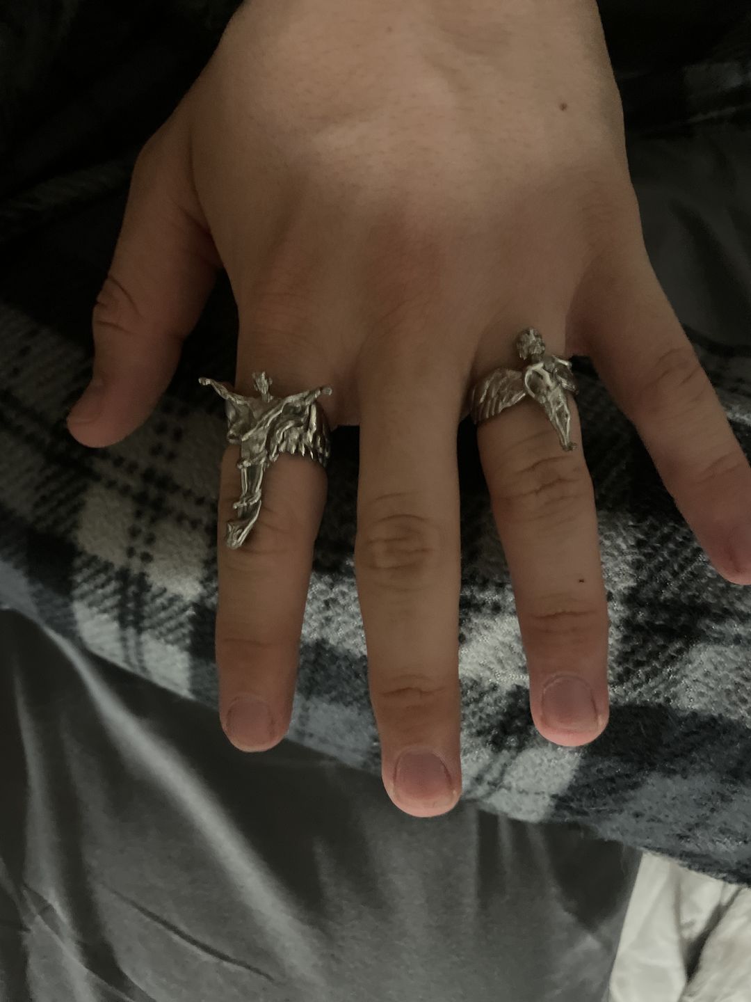 Customer photo review of FALLEN ANGEL RING