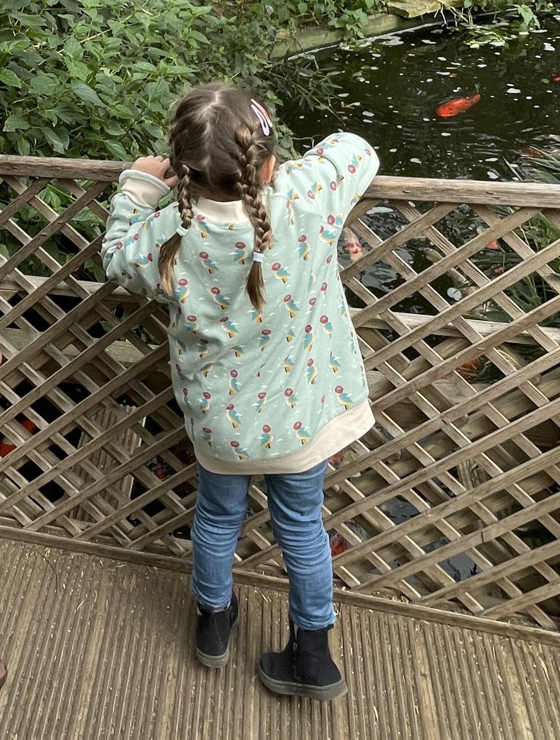 Customer photo review of Little Woodpecker Reversible Easy Rider Jacket