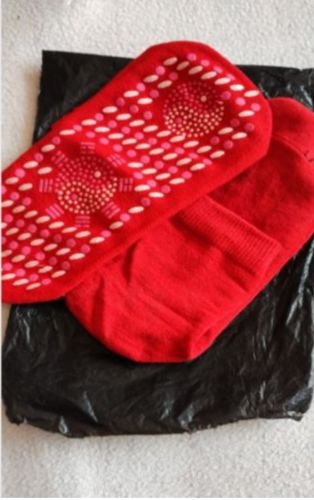 Customer photo review of Self-Heating Acupressure Socks