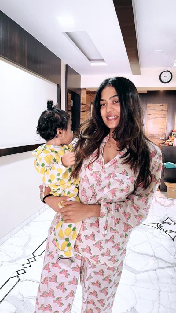 Customer photo review of Unicorn Soft Cotton Pyjama Set