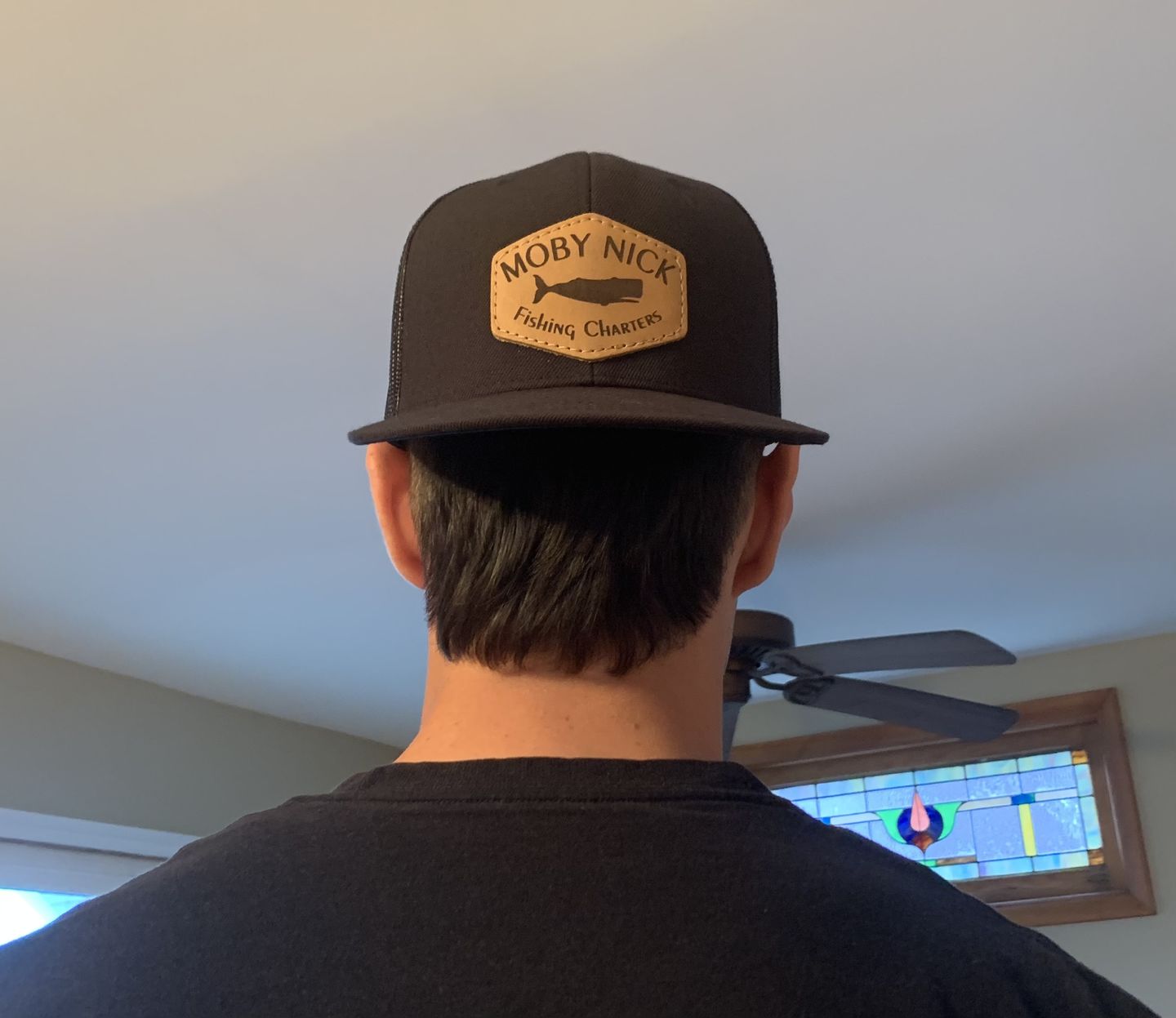 Customer photo review of Richardson 511 Custom Leather Patch Hat