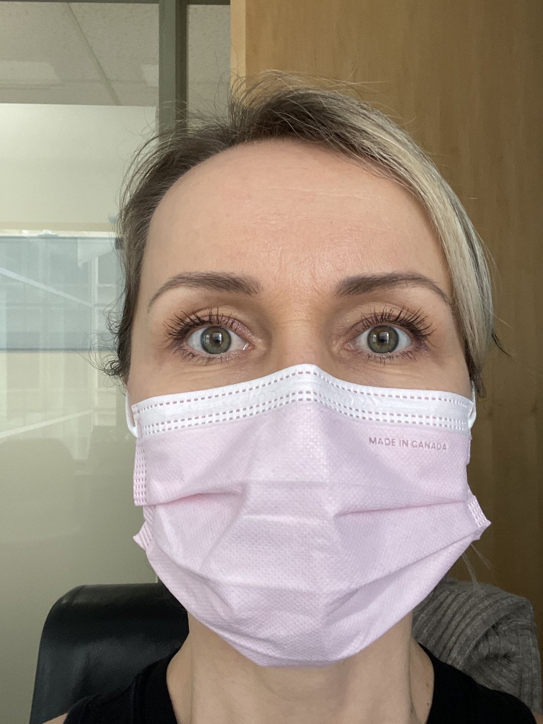 Customer photo review of ASTM Level 3 Medical Procedure Face Mask Made in Canada (50 Masks)