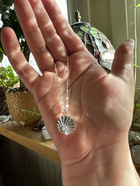 Customer photo review of Berlock Sunrise Bergkristall Silver