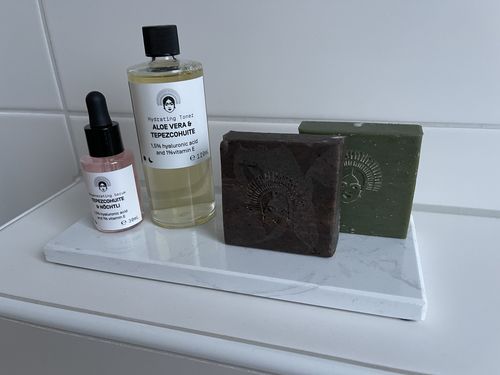 Customer photo review of Skin Refining Routine