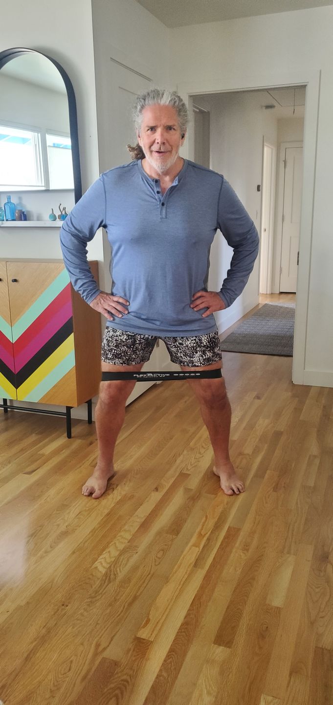 Customer photo review of TWS Glute Bands