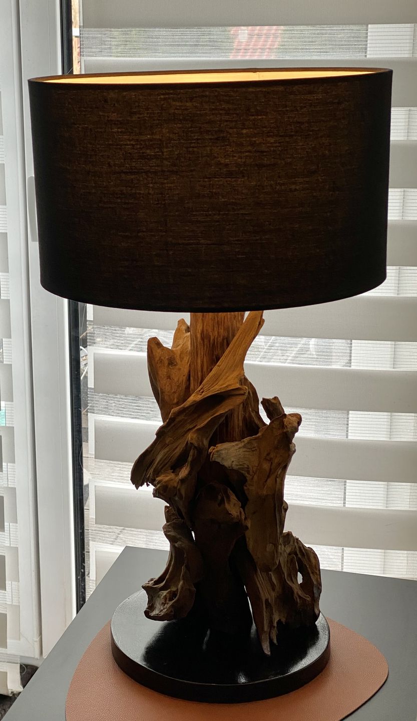 Customer photo review of Wurzel Tischlampe IKAL XS | Höhe 62 cm inkl. Lampenschirm