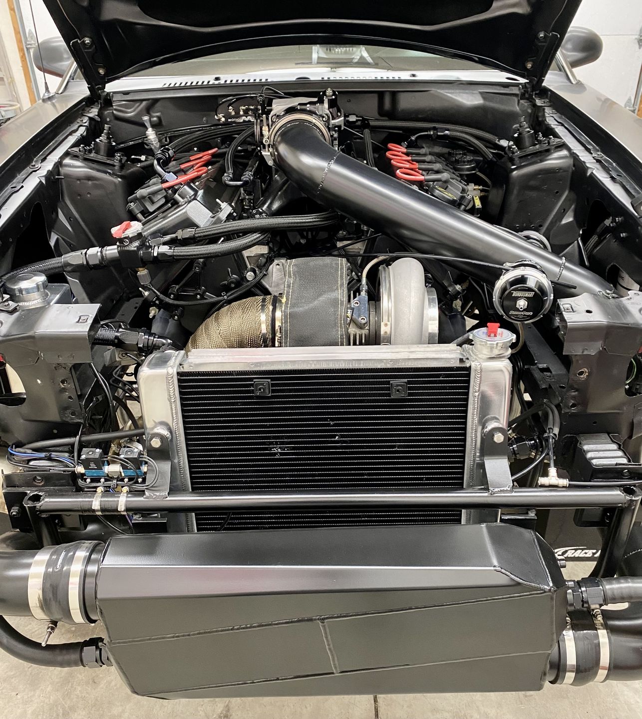 Customer photo review of (20 ft.) Black 1/4" Push-to-Connect Plastic Tubing
