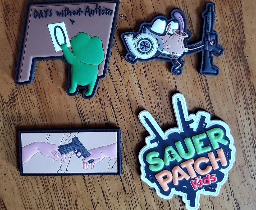 Customer photo review of Sauer Patch Kids Morale Patch