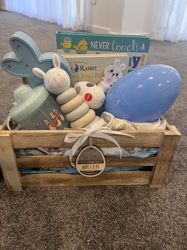 Customer photo review of Personalised Luxe Easter Eggs