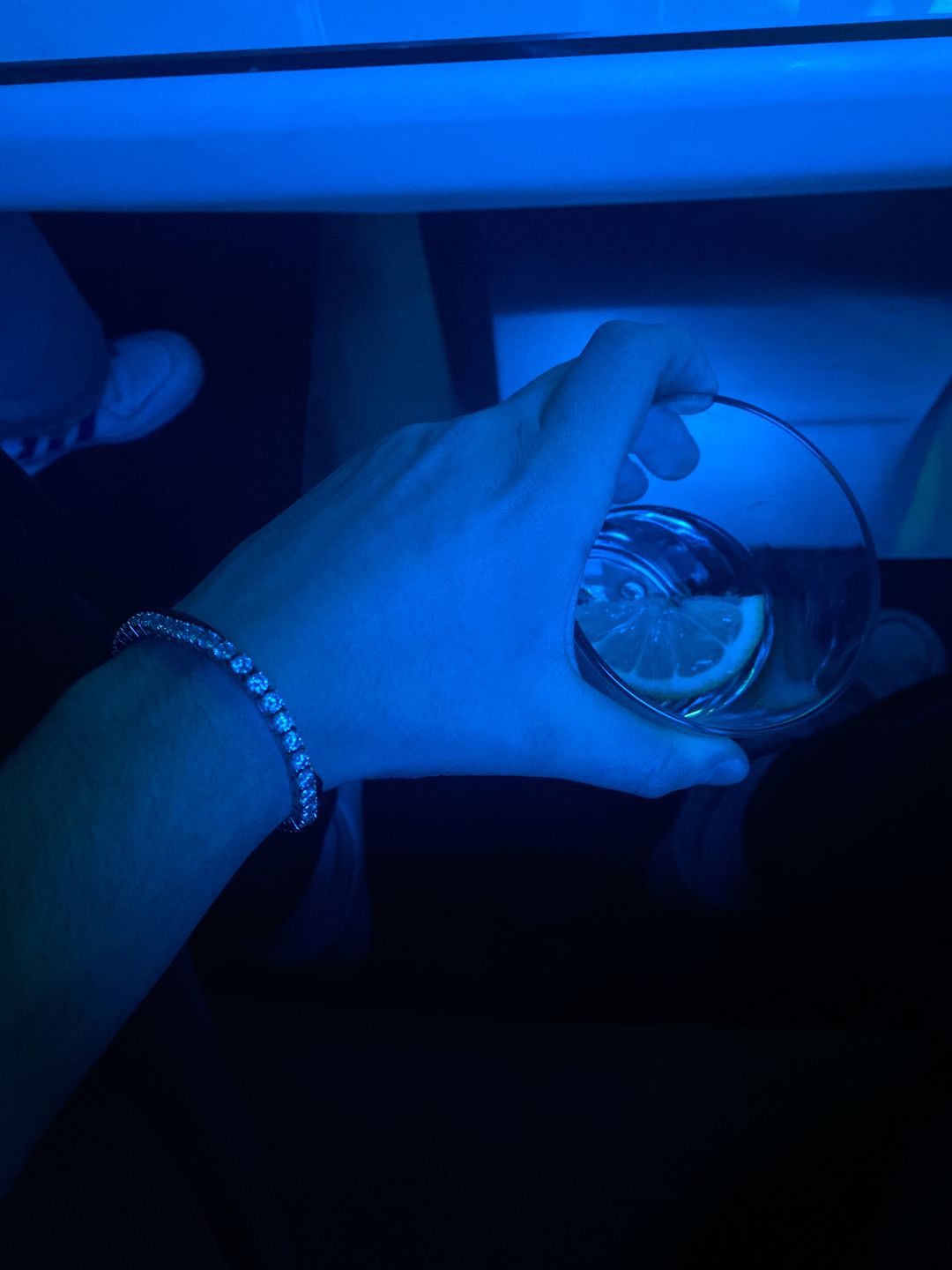 Customer photo review of TENNISBOY BRACELET. - 4MM WHITE GOLD