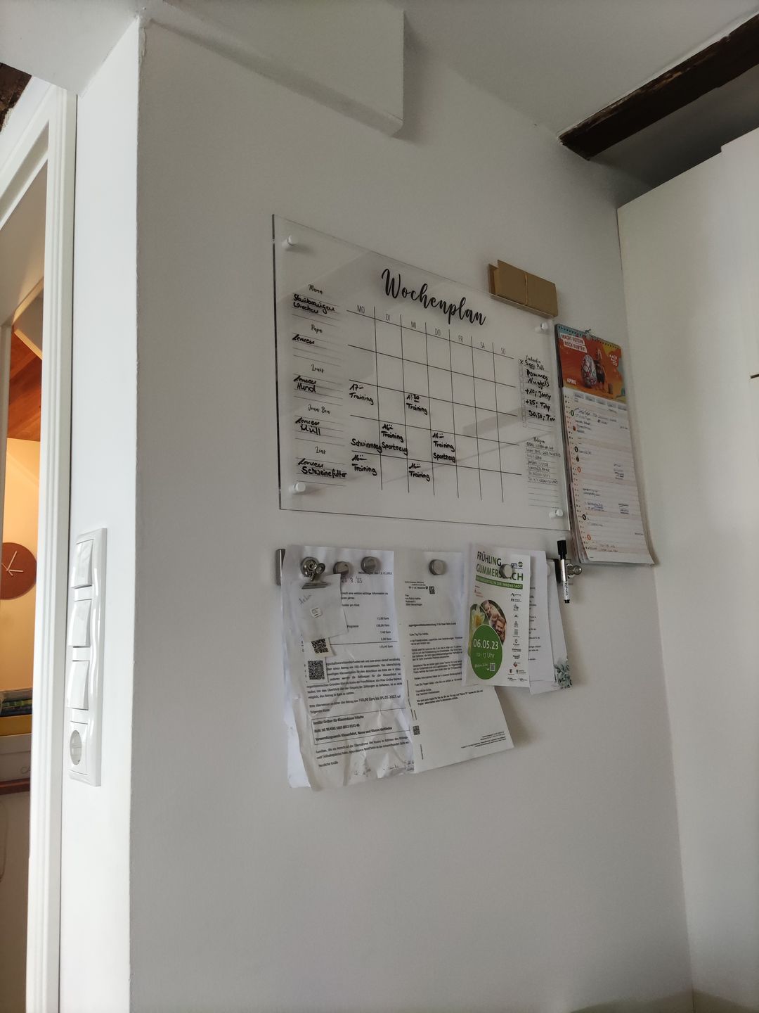 Customer photo review of 5-Namen Familienplaner