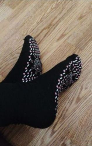 Customer photo review of Self-Heating Acupressure Socks