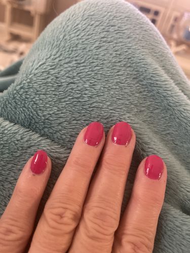 Customer photo review of Rocket Nail Fuel Nail Repair - Clear